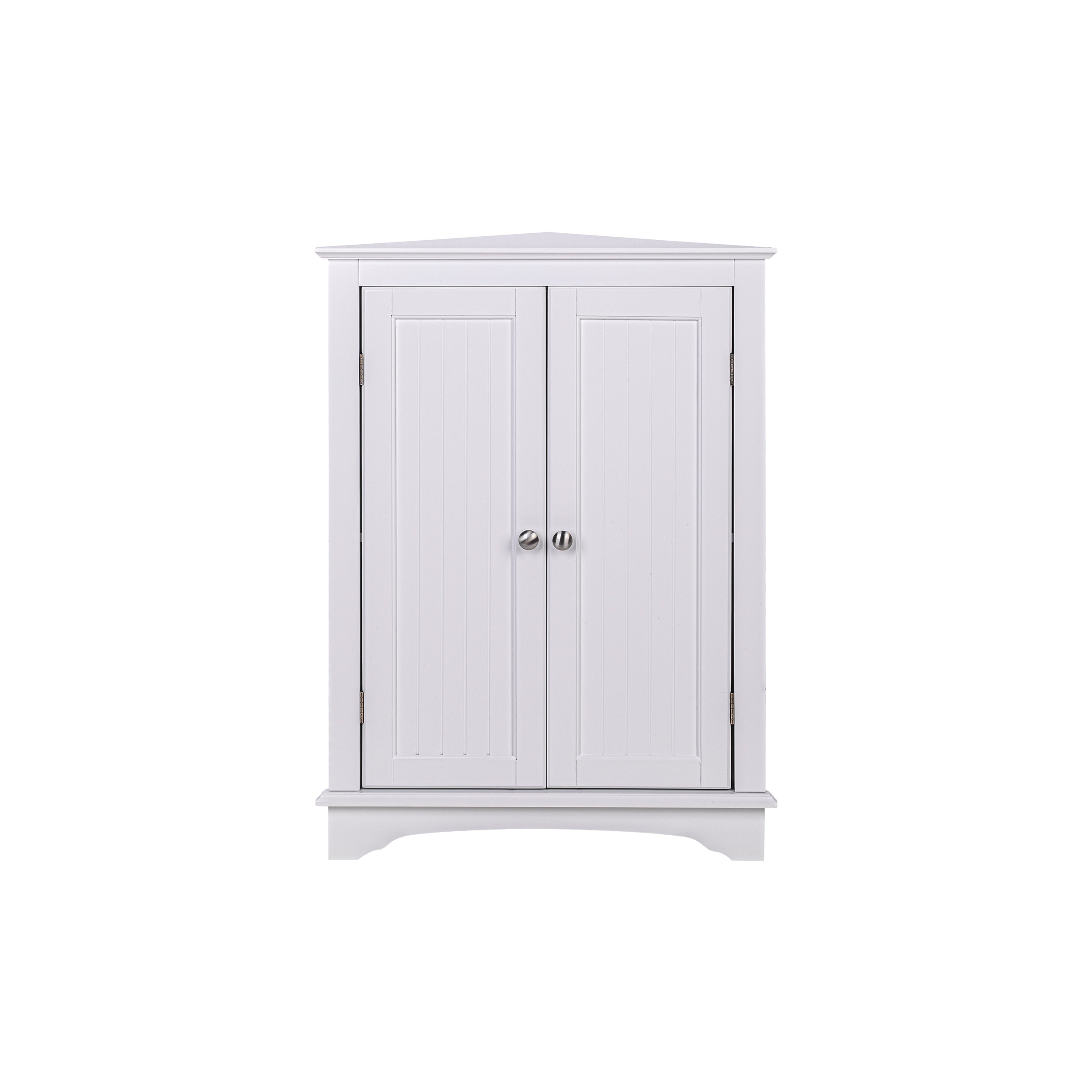  sogesfurniture Corner Cabinet with Doors and Shelves
