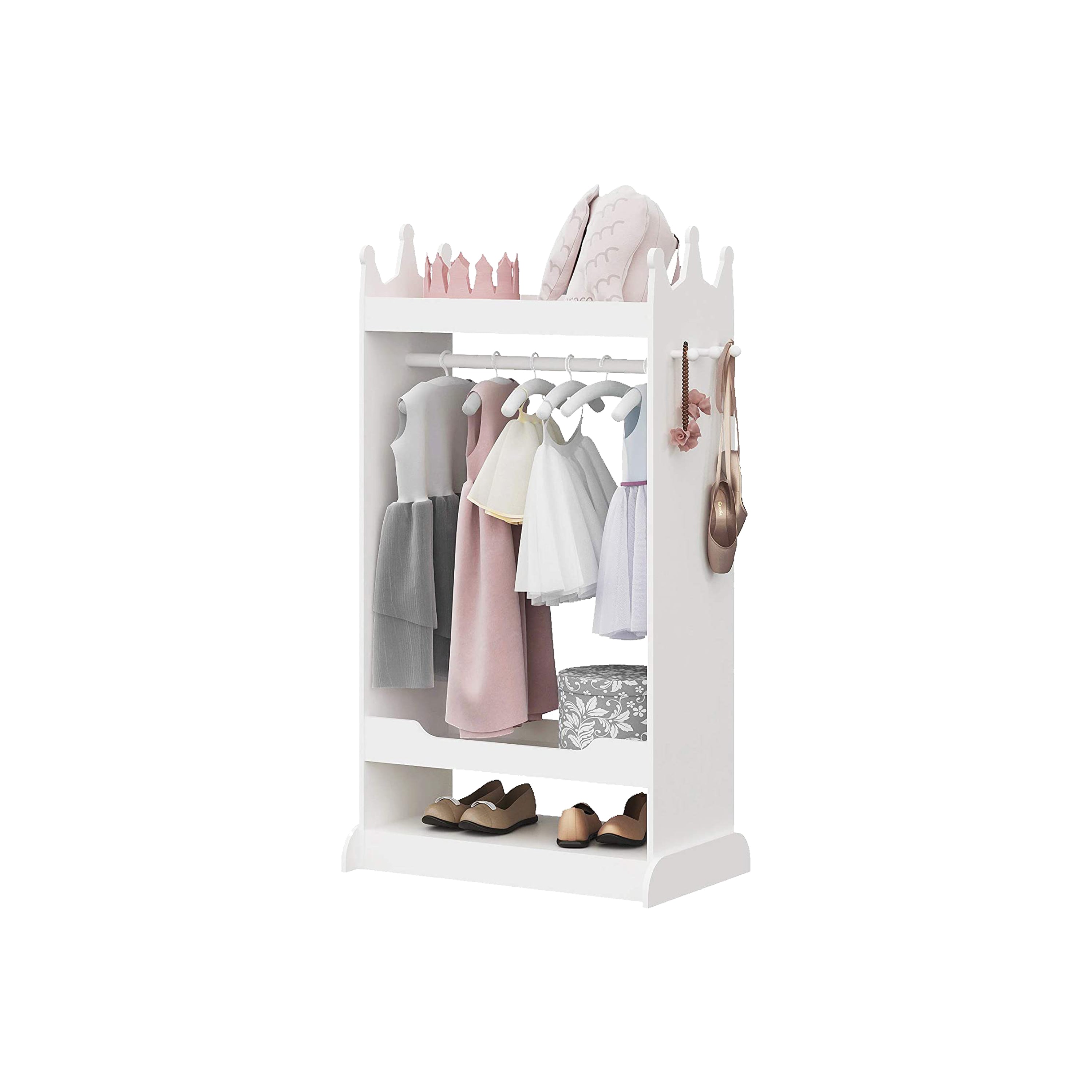 UTEX Single Stacking Toy Storage Organizer In White– spirichhome