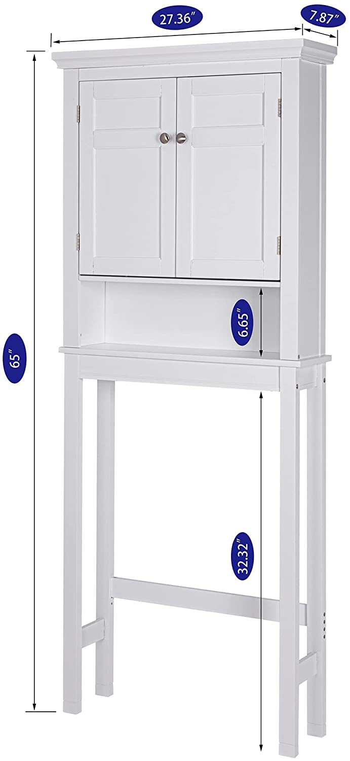 Spirich Home Slim Bathroom Storage Cabinet, Free Standing Toilet Paper–  spirichhome