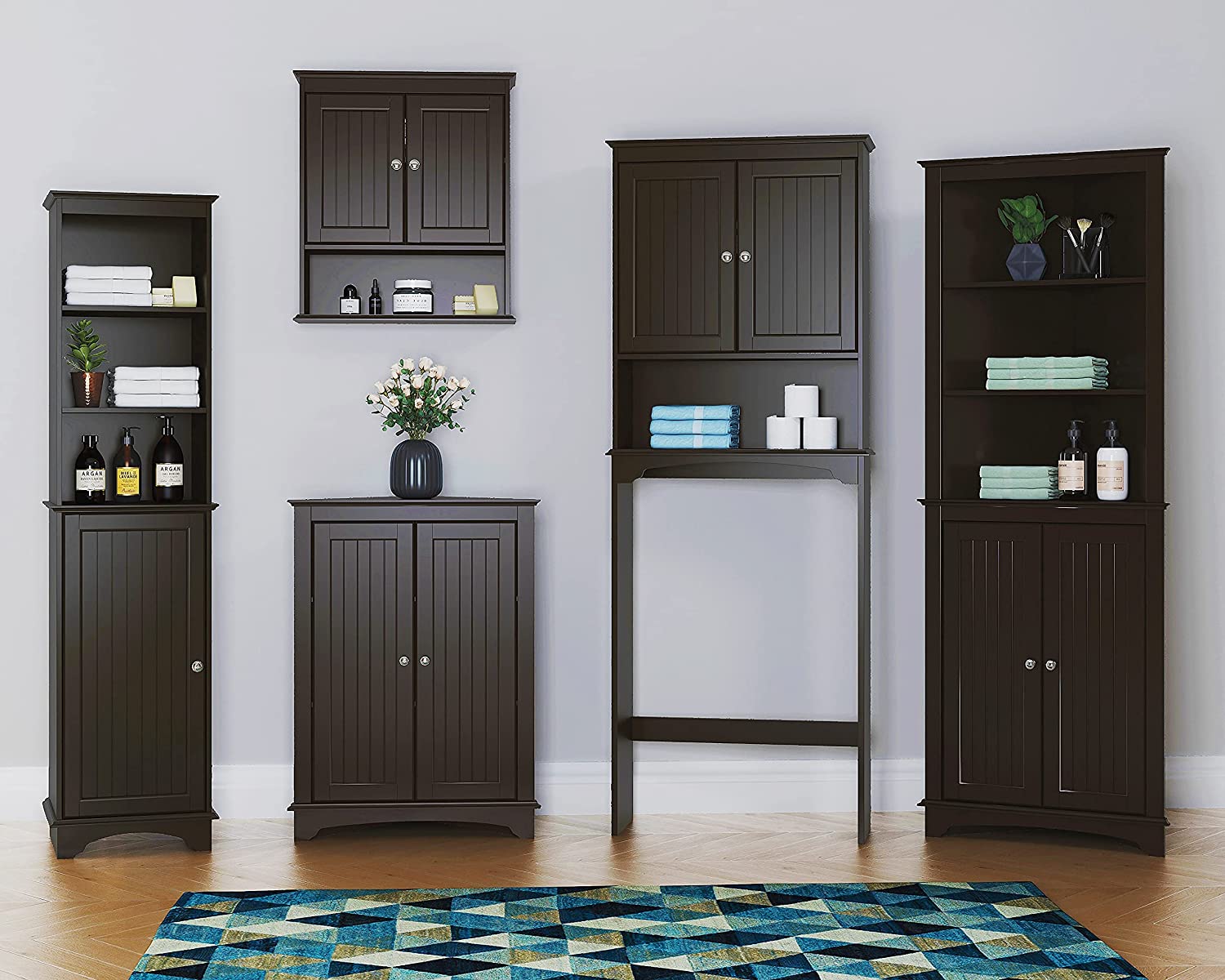 Tall Corner Cabinet Storage