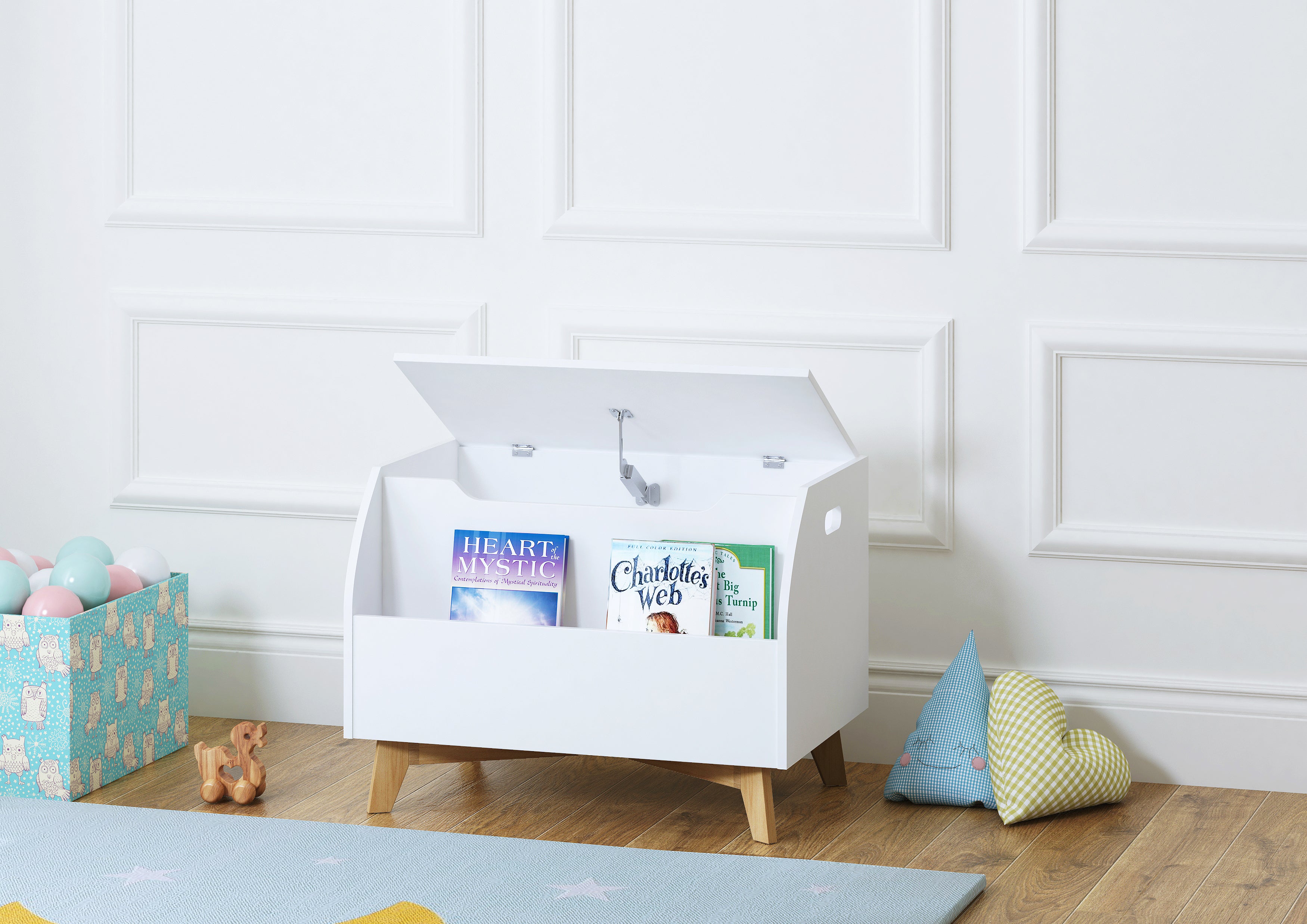 big white toy box